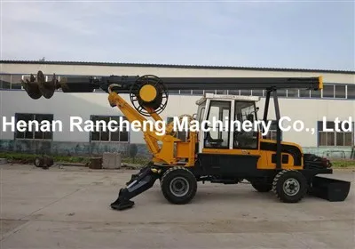Tractor Mounted Piling Rig